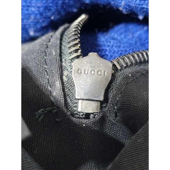 Authentic GG Microguccissima Leather Toiletry Case Black 419775 - Picture 14 of 16